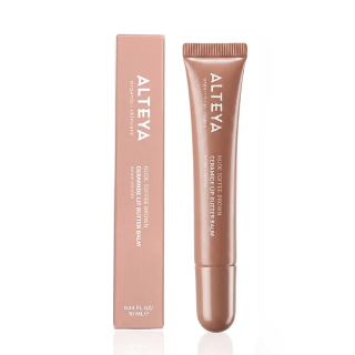Ekologiškas lūpų blizgis NUDE TOFFEE BROWN