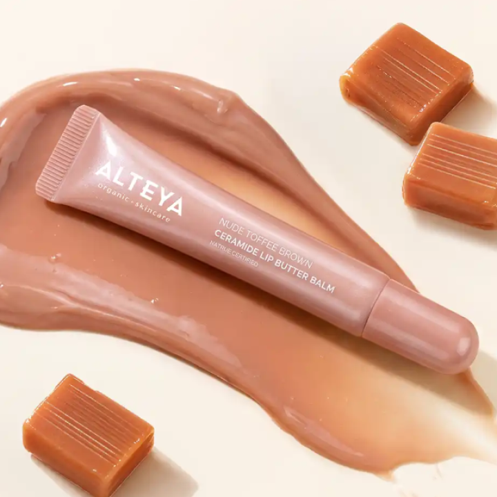 Ekoloģisks lūpu spīdums NUDE TOFFEE BROWN