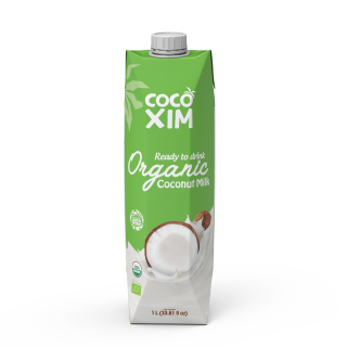 Bioloģisks kokosriekstu piena dzēriens, 1 l