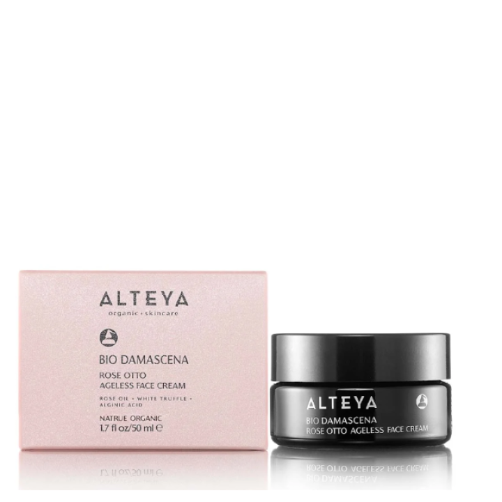 Organic Facial Cream AGELESS ROSE OTTO, BIO DAMASCENA, 50 ml