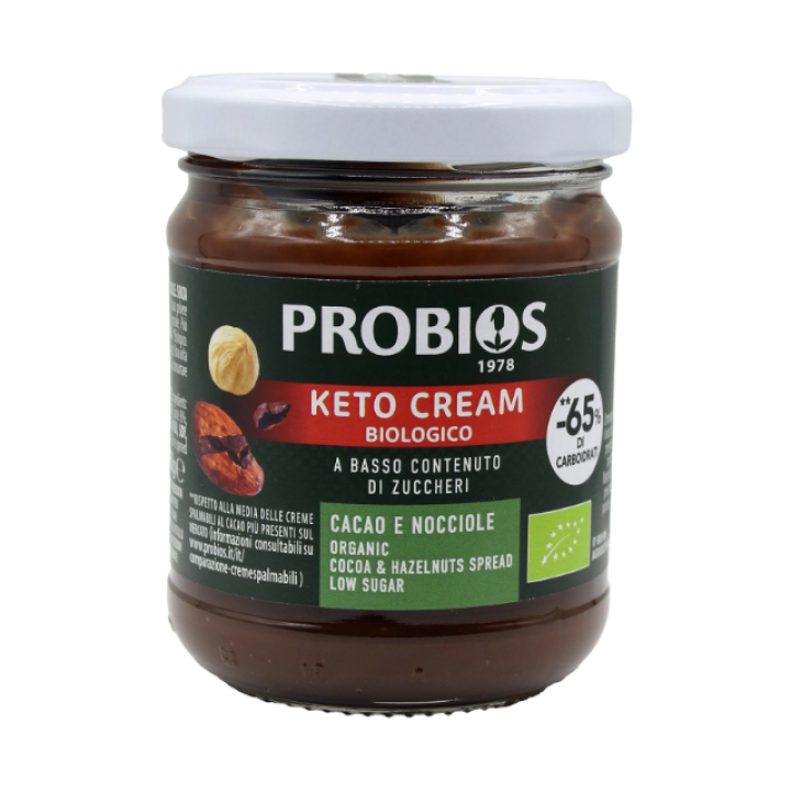 Bioloģisks šokolādes krēms, Keto, 180 g