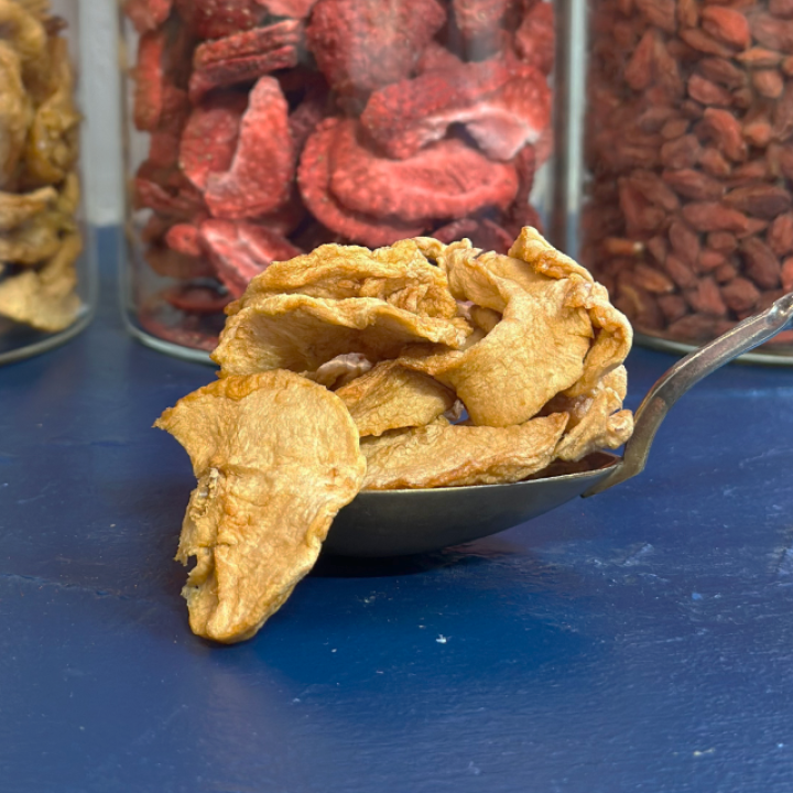 Organic dried apple rings