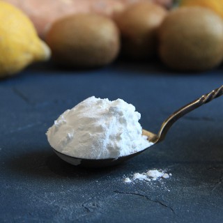 Bioloģiska Marantas (arorūtas) saknes ciete
