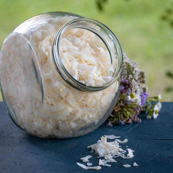 Organic coconut slices (RAW)
