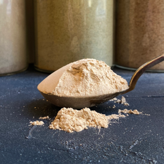 Bioloģisks ašvagandas (Ashwagandha) pulveris