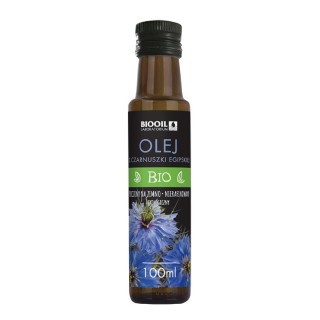 Bioloģiska melno ķimeņu (sējas melnsēklītes) eļļa, 100 ml