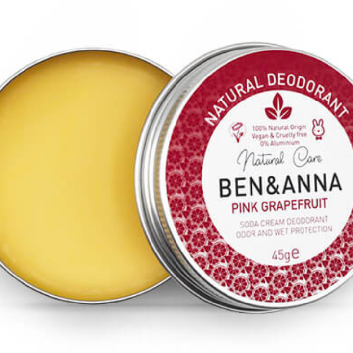 Dabisks krēmveida dezodorants "Rozā greipfrūts", "BEN&amp;ANNA", 45g