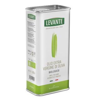 Bioloģiska extra virgin olīveļļa, LEVANTE, 3L