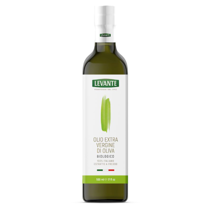 Органическое оливковое масло extra virgin LEVANTE, 500 мл