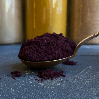 Bioloģisks liofilizētu acai ogu pulveris