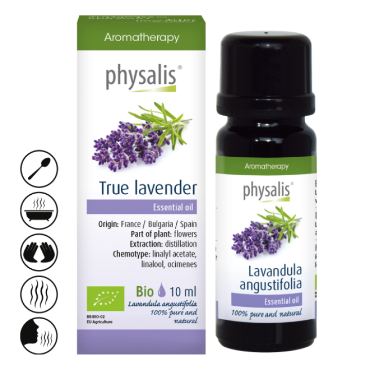 Organic lavender essential oil, 10 ml