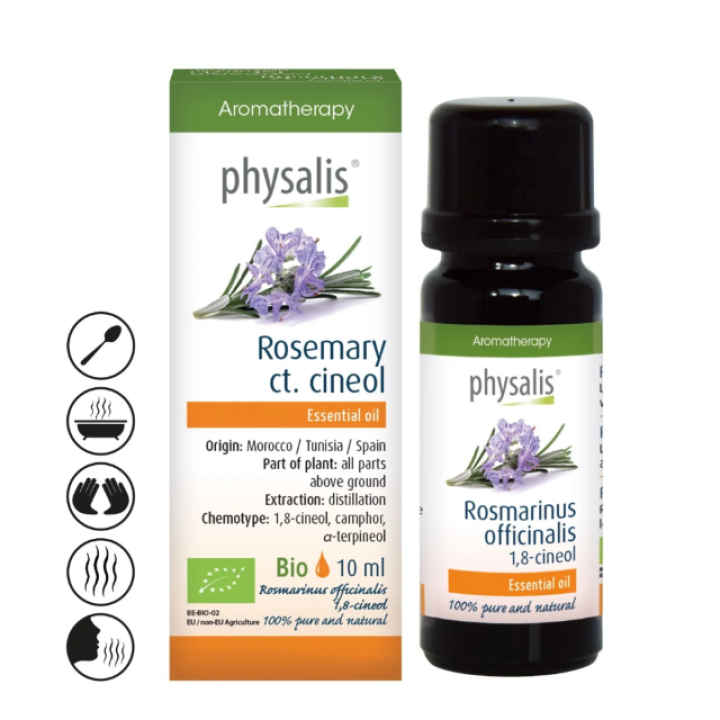 Ekoloģiska rozmarīna ēteriskā eļļa, 10 ml