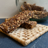 Organic buckwheat bar with broccoli and quince, 30 g