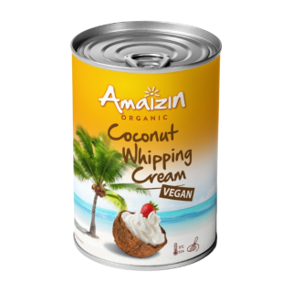 Organic whipped coconut cream AMAIZIN, 400g
