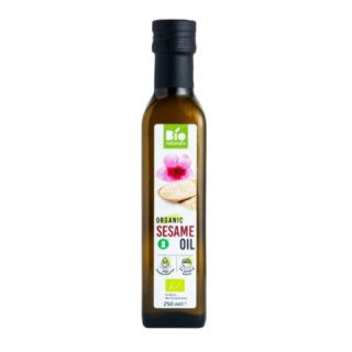 Organic unrefined sesame seed oil, 250 ml