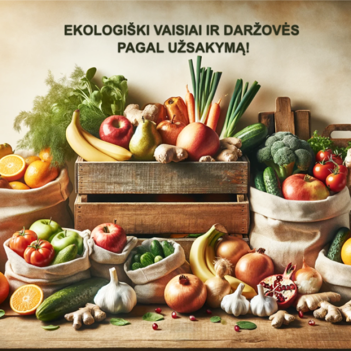 Органические фрукты и овощи на заказ