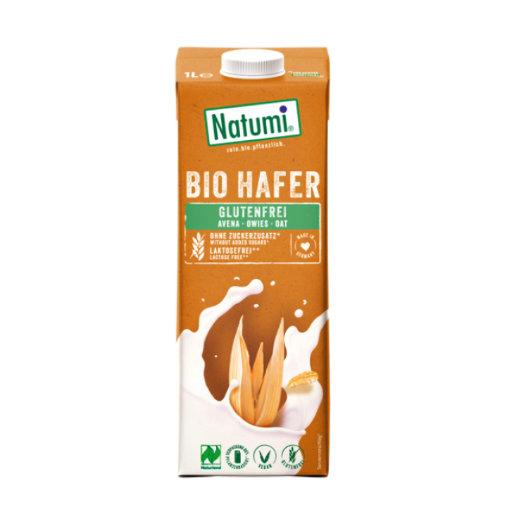 Bioloģisks auzu dzēriens, bezglutēna, 1 L, Natumi