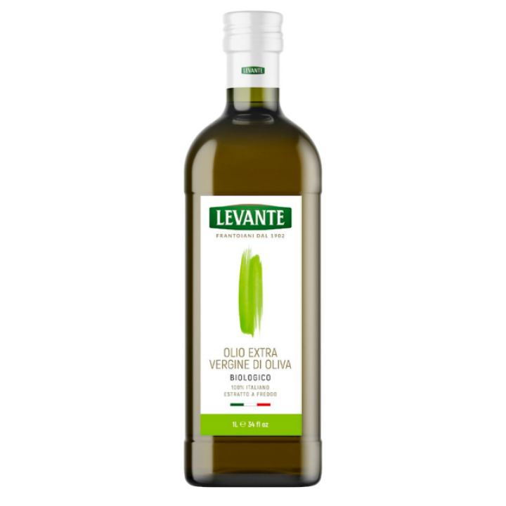 Bioloģiska neapstrādāta augstākā labuma olīveļļa "LEVANTE", 1 L
