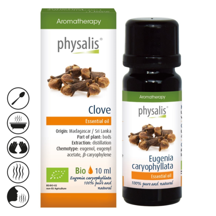 Ekoloģiska krustnagliņu ēteriskā eļļa, 10 ml