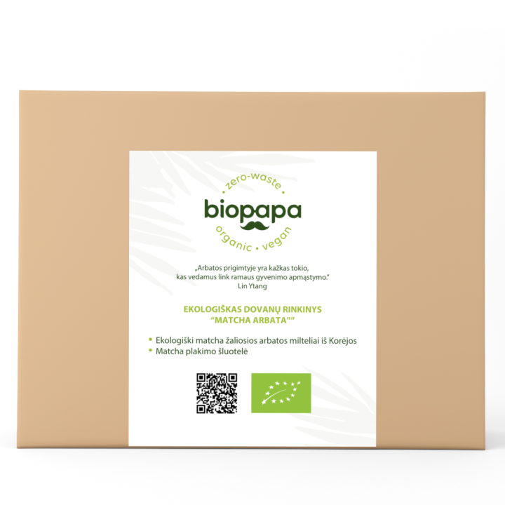 Organic gift set "Ceremonial matcha tea"