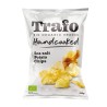 Органические картофельные чипсы с морской солью TRAFO, 125 г