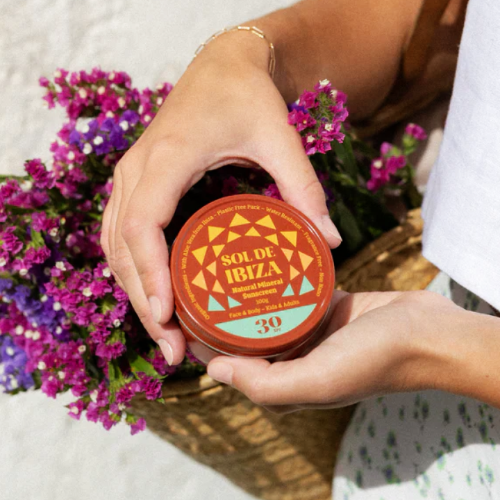 Saules krēms sejai un ķermenim, SPF 30, 100 g, Sol de Ibiza