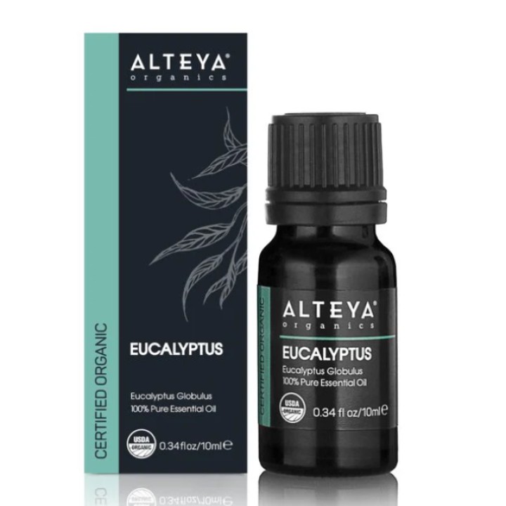 Ekoloģiska eikalipta ēteriskā eļļa, 10 ml, ALTEYA