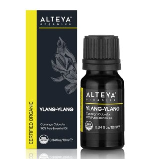 Ekoloģiska ilangilanga (ylang ylang) ēteriskā eļļa, 10 ml, ALTEYA