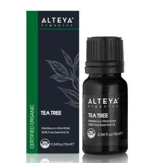 Ekoloģiska tējas koka ēteriskā eļļa, 10 ml, ALTEYA
