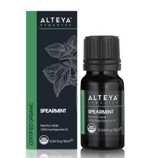 Organic spearmint essential oil, 10 ml, ALTEYA