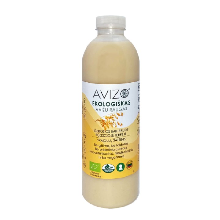 Ekoloģisks auzu ieraugs 1 L, AVIZO