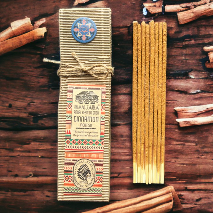 Sveķu vīraki rituāliem Cinnamon, 8 gab.