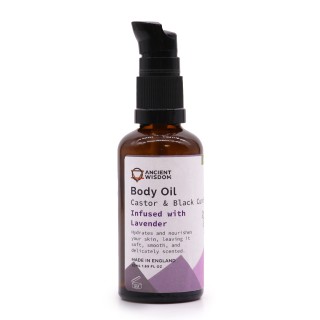 Ekologiškas kūno aliejus su levandomis, 50 ml