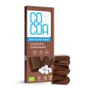Organic coconut chocolate without added sugar, 40 g, COCOA