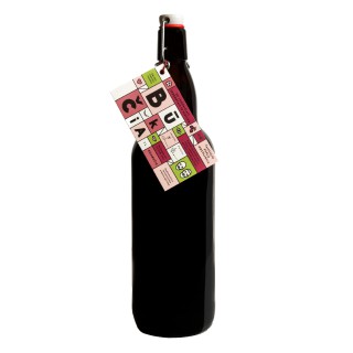 Organic kombucha with blackcurrants and hibiscus BŪKČIA, 1L
