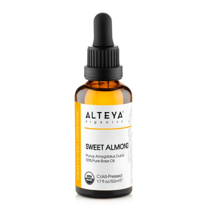 Ekoloģiska saldo mandeļu eļļa 50 ml, ALTEYA