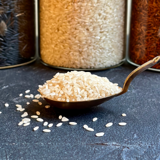 Bioloģiski balti apaļie rīsi