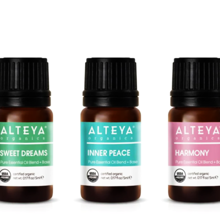 Organic essential oil set INDULGENCE (3x5 ml) ALTEYA