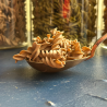 Organic chickpea pasta FUSILLI with seaweed Nori