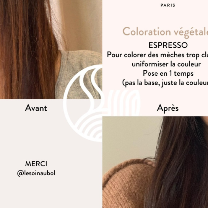 Ekoloģiska matu krāsa “Espresso"