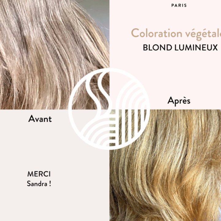 Ekoloģiska matu krāsa “Luminous Blonde"
