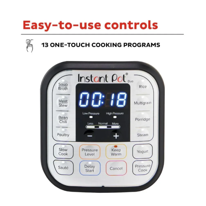 Instant Pot® Duo™ – Daudzfunkcionālais katls (8 L)