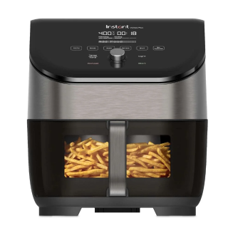 Instant Pot® Vortex® Plus 6QT nerūsējošā tērauda karstā gaisa friteris ar ClearCook un OdorErase (5,7 L)