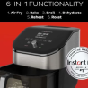 Instant Pot® Vortex® Plus 6QT stainless steel air fryer with ClearCook and OdorErase (5,7L)