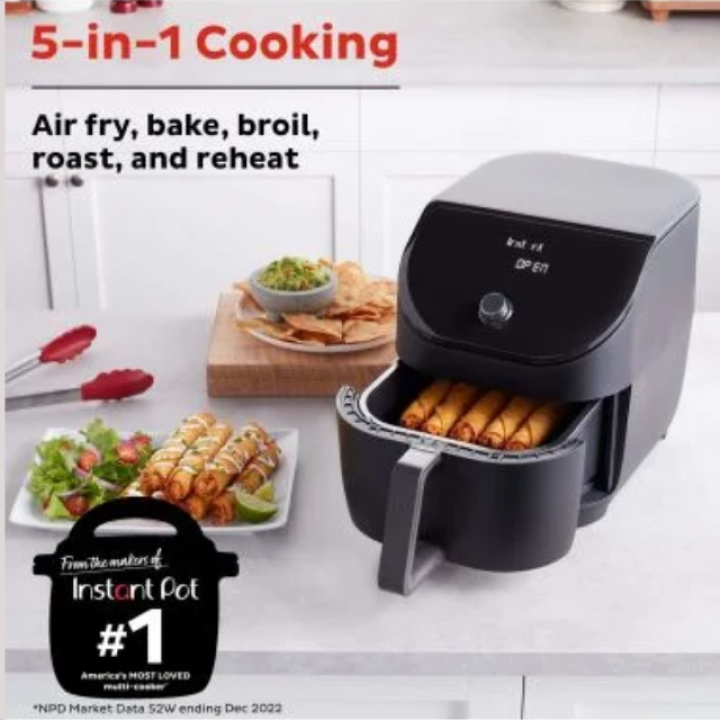 Instant Pot® Vortex® Slim 6QT karstā gaisa friteris (5,7 L)