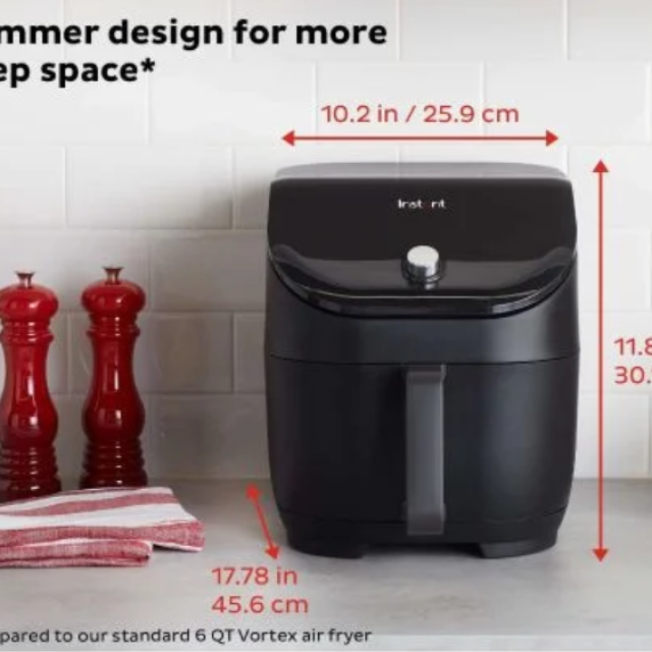 Instant Pot® Vortex® Slim 6QT karstā gaisa friteris (5,7 L)