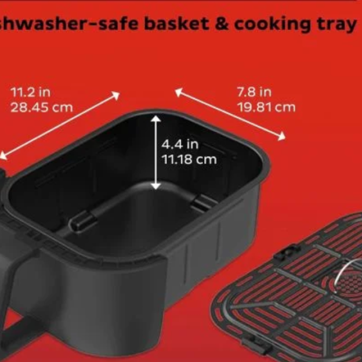 Instant Pot® Vortex® Slim 6QT karstā gaisa friteris (5,7 L)