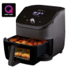 Instant Vortex® Plus nerūsējošā tērauda gaisa friteris ar ClearCook (5,7 L) 6-in-1