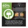 Instant Vortex® Plus stainless steel air fryer with ClearCook (5,7L) 6-in-1