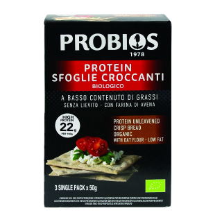 Bioloģiska olbaltumvielu maize bez rauga, 3x50g